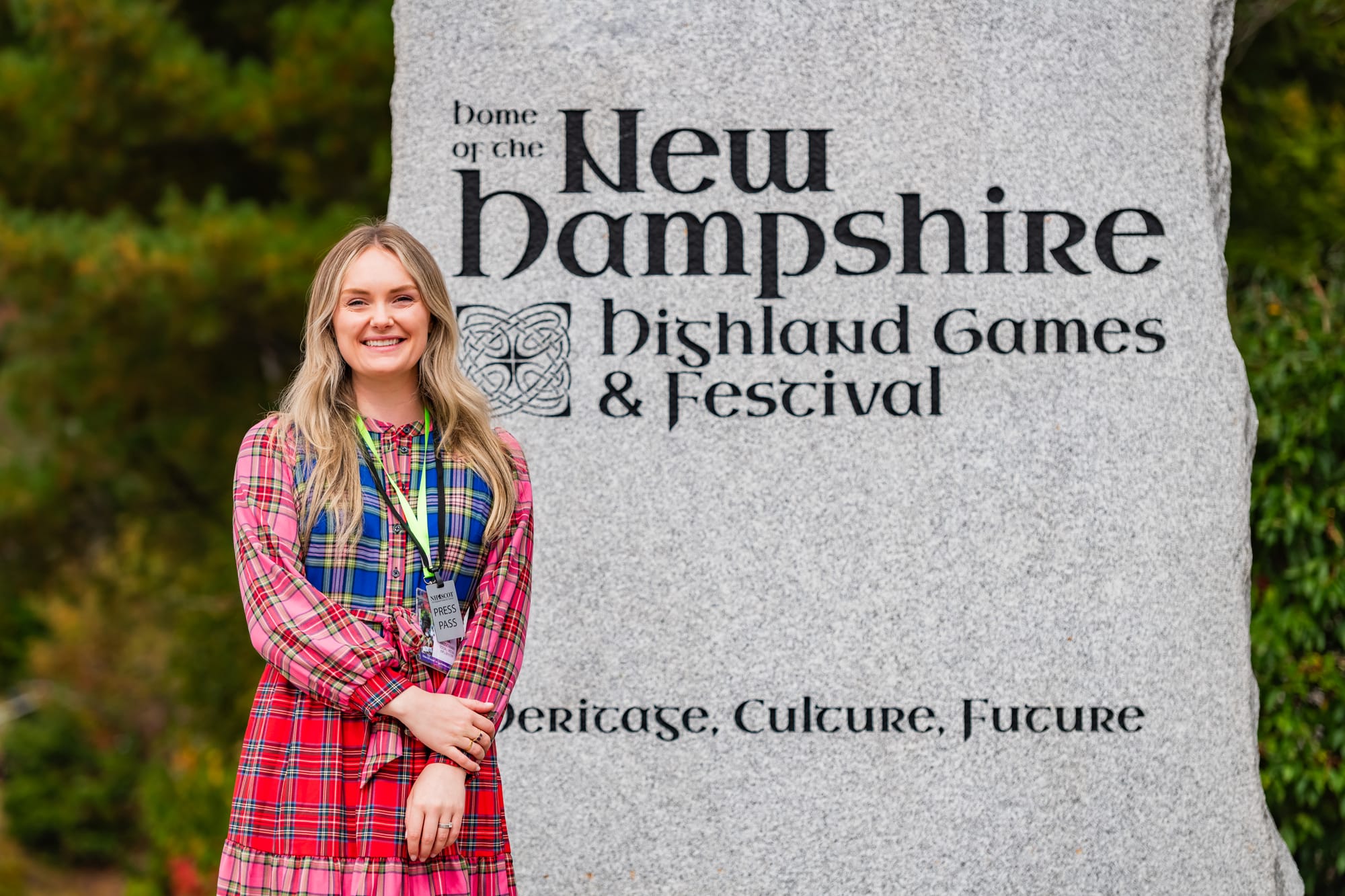 Iona at The New Hampshire Highland Games. 