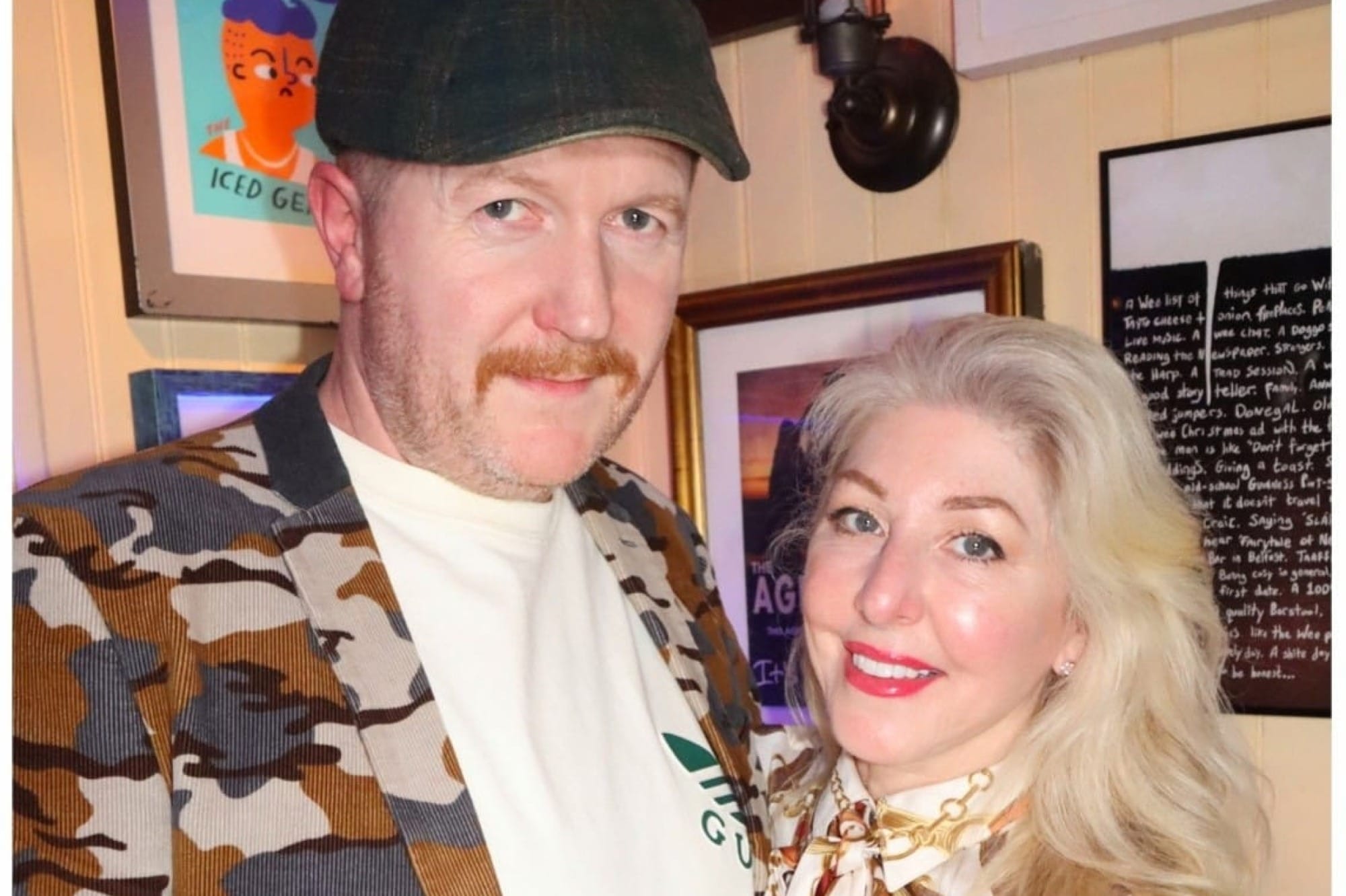 Francis Legge and his wife Christine.