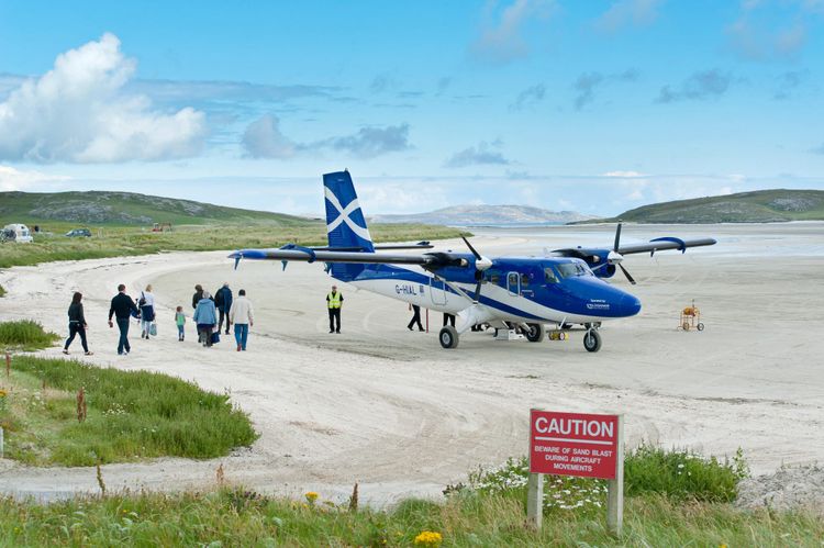 Flying to Barra: what it's really like to land on the world's only beach runway