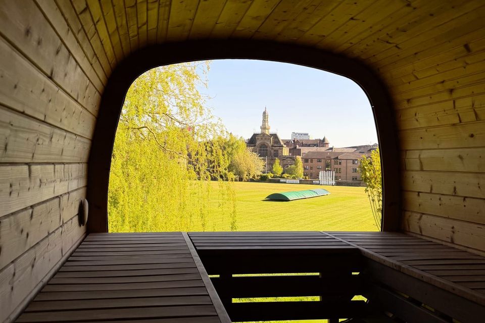 The Wild Heat, a sauna located in the middle of Partick in Glasgow’s West End.