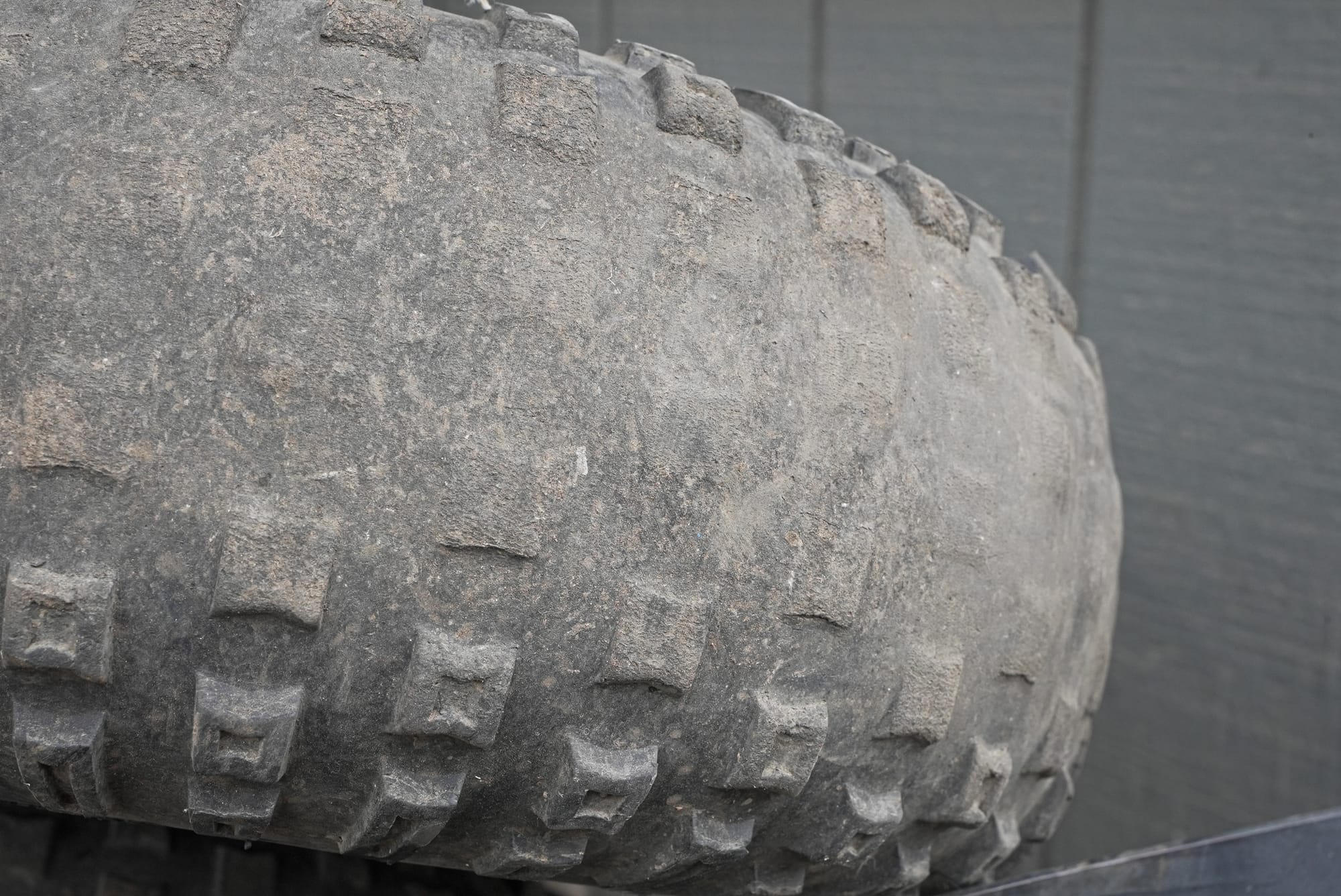 worn tire