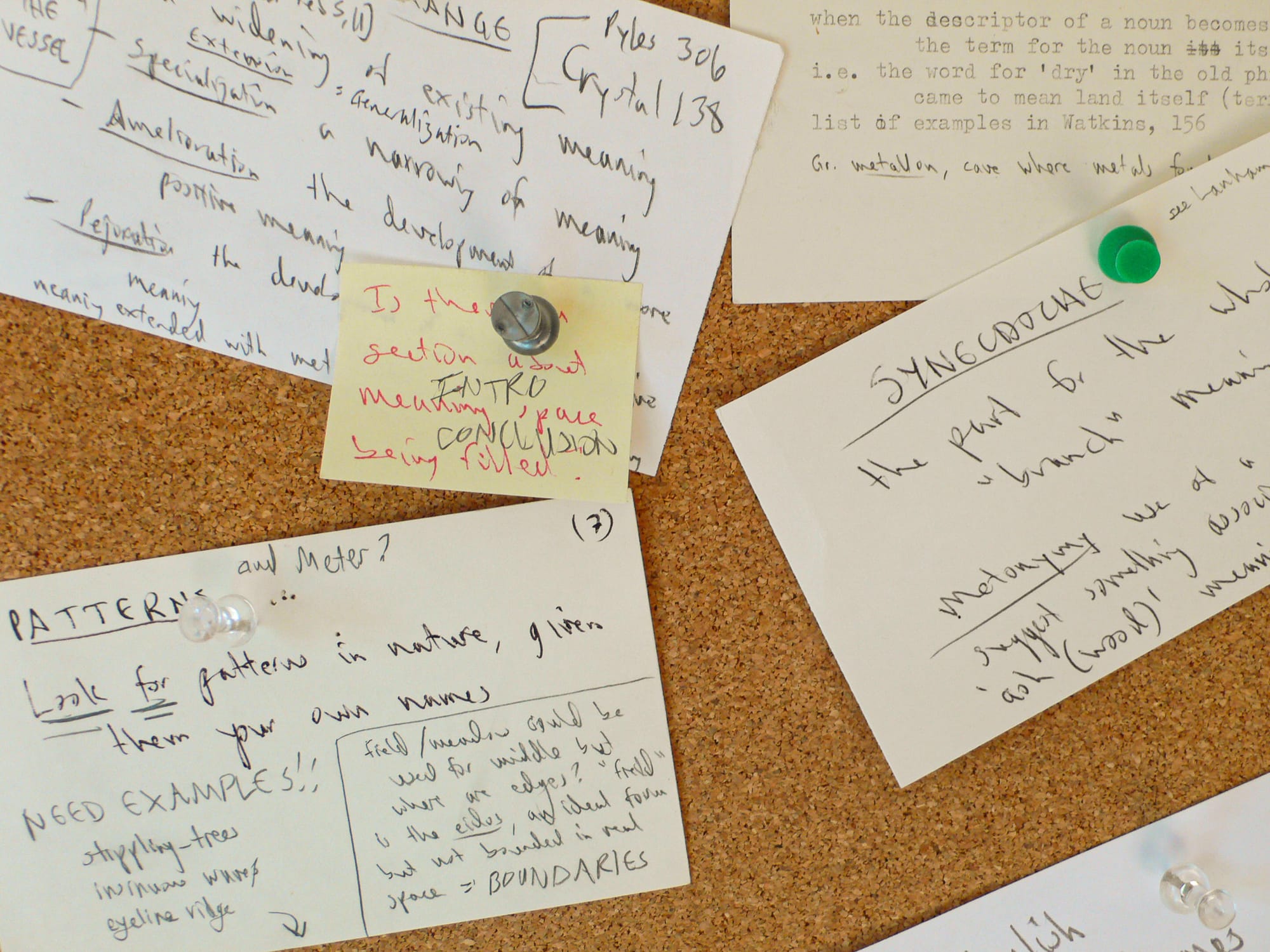 notes for book