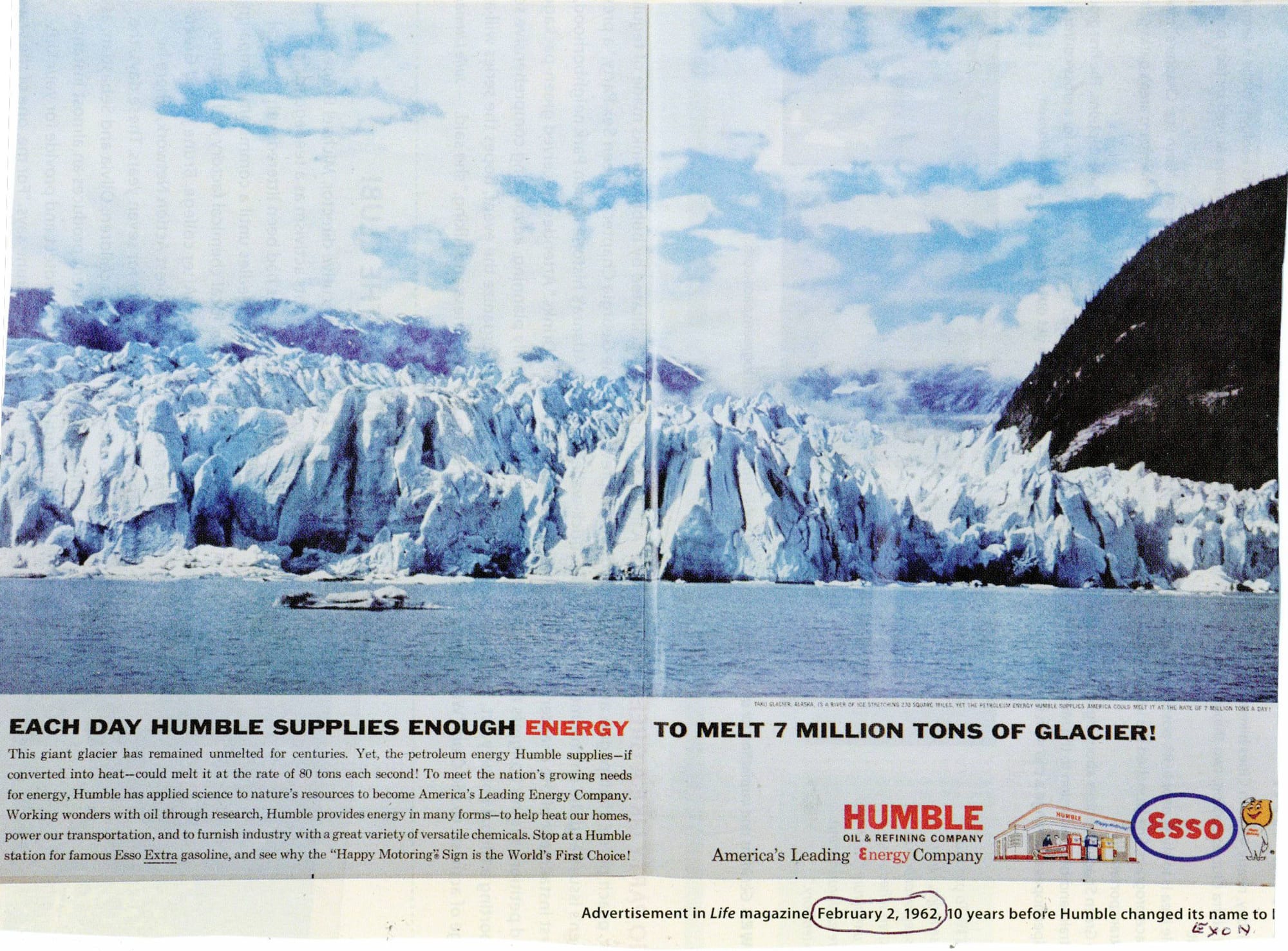 oil company ad