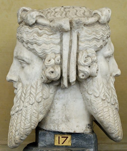 Roman statue of Janus
