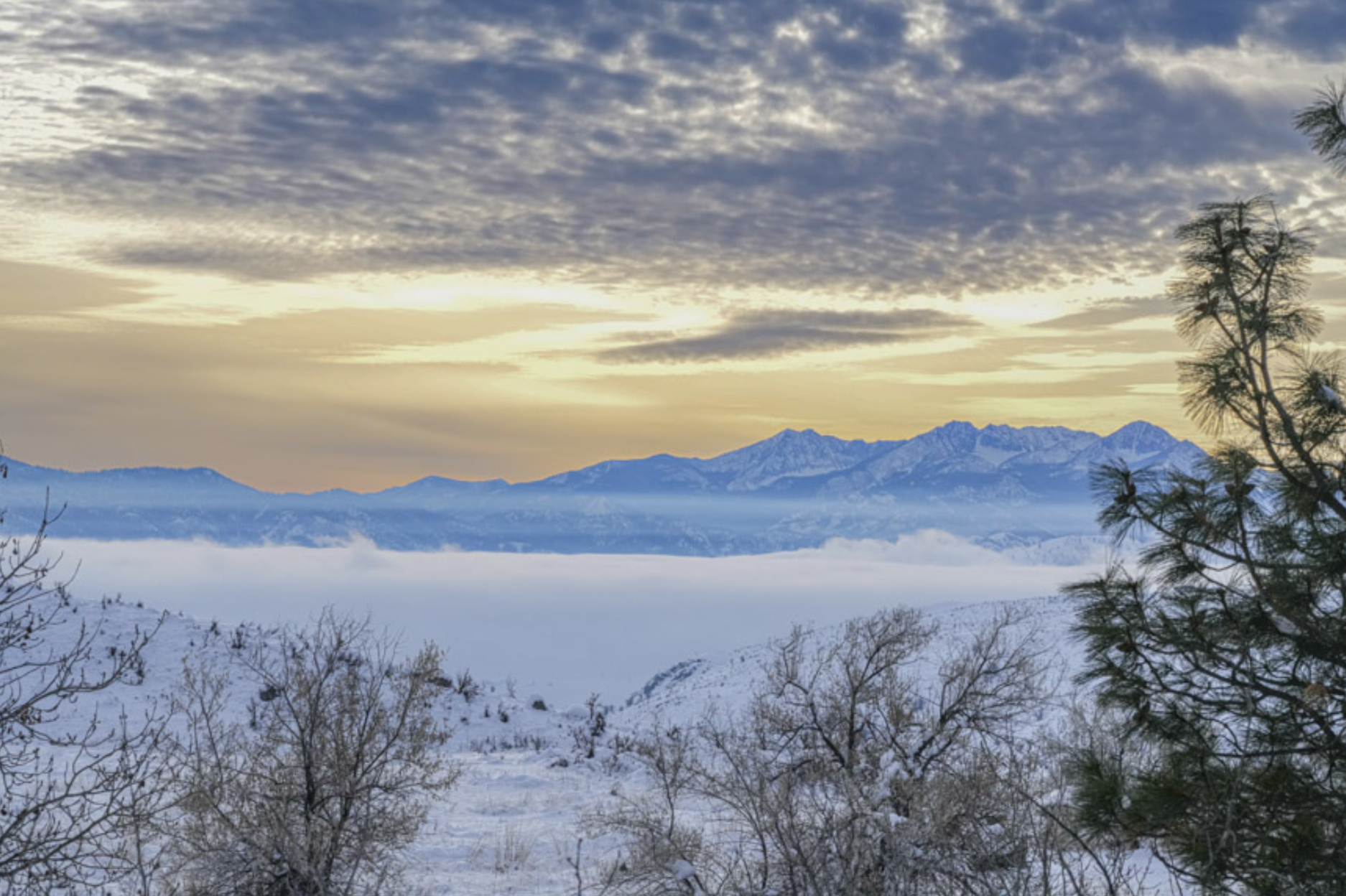 winter clouds