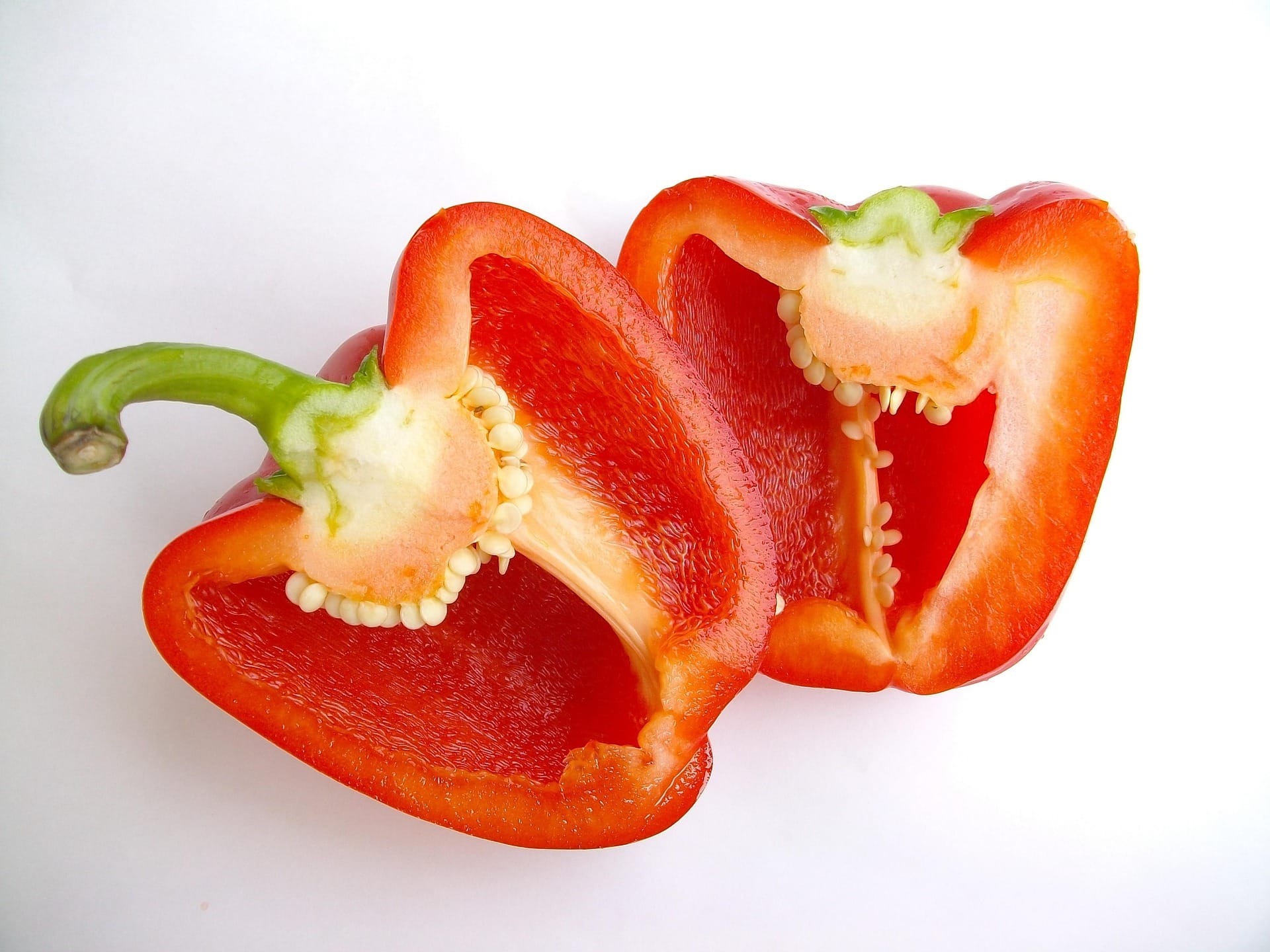 red bell peppers