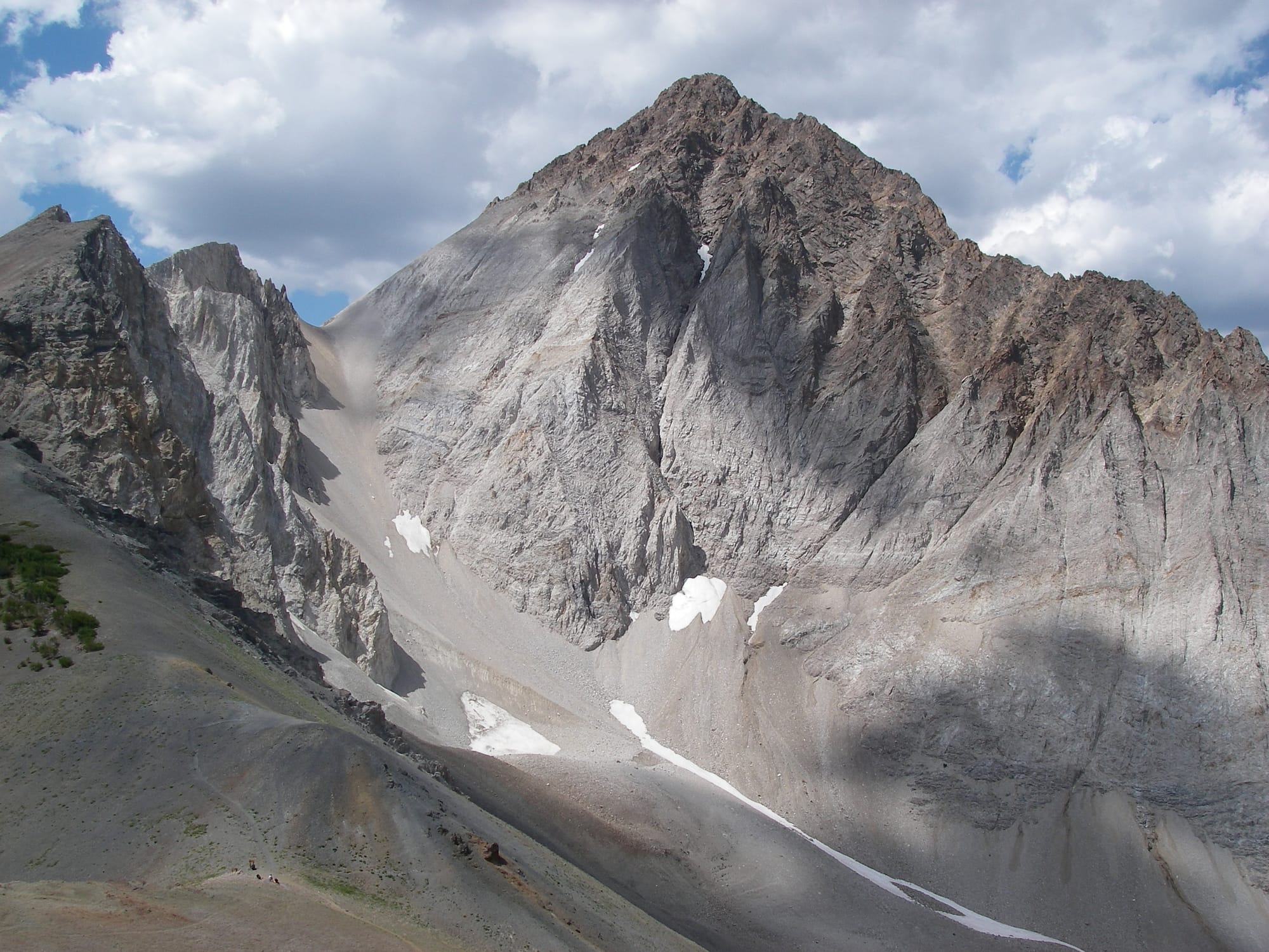 granite peaks of the Idaho Batholith