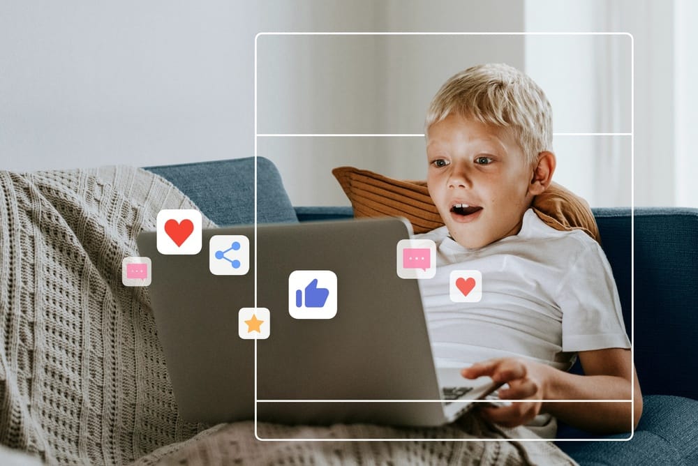 boy on computer