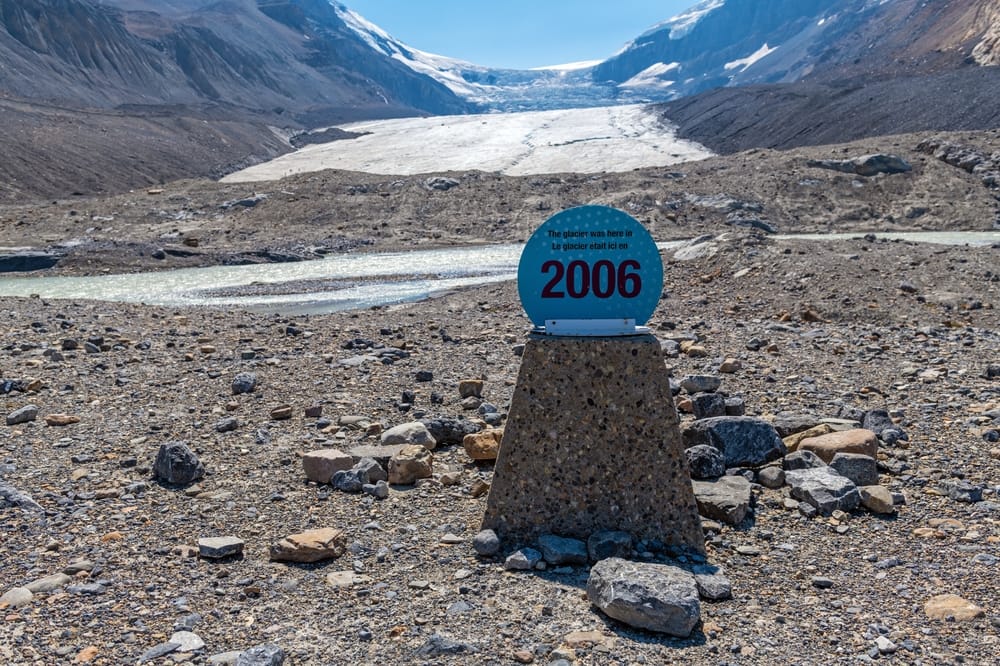 melting glacier
