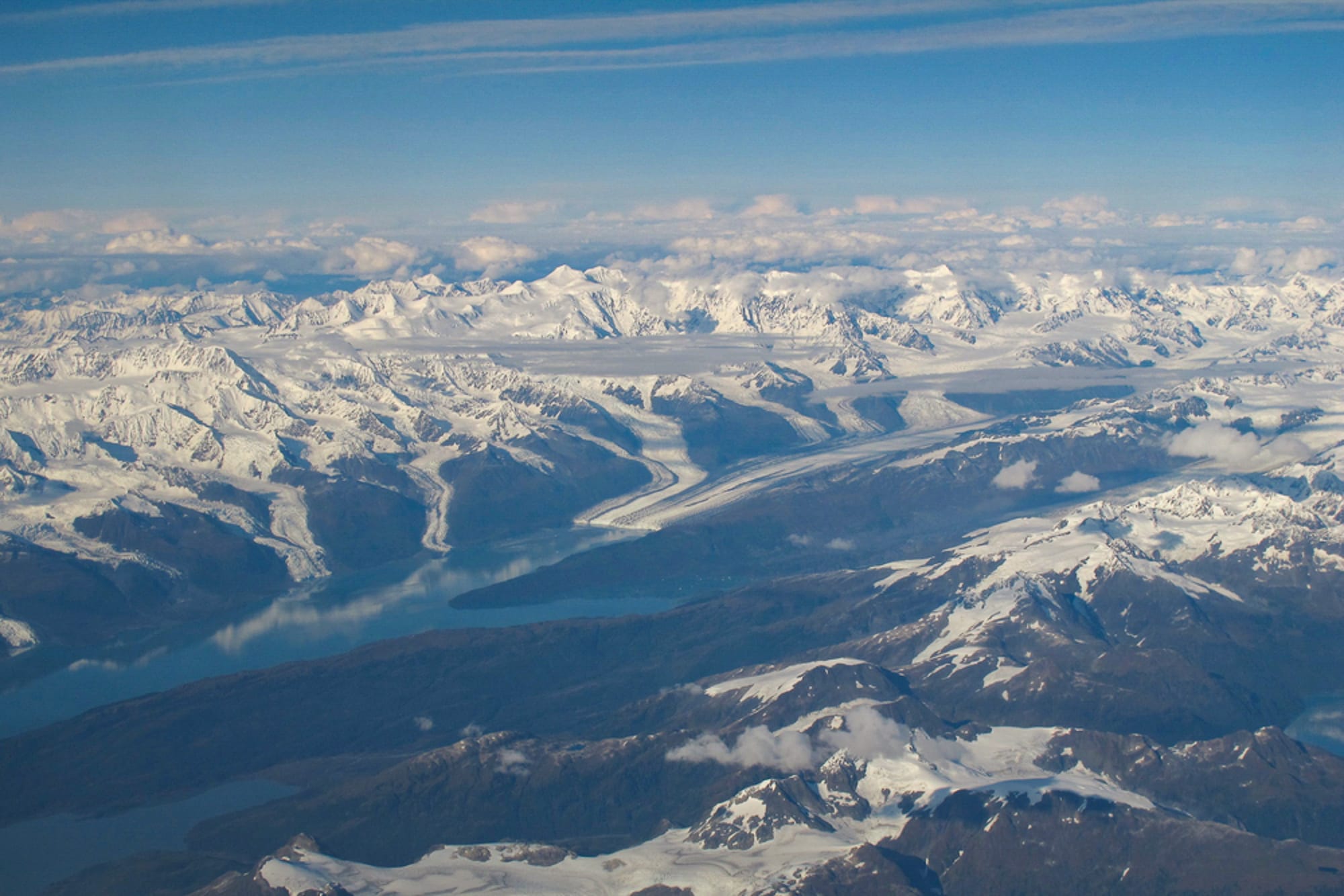 Alaskan icefields