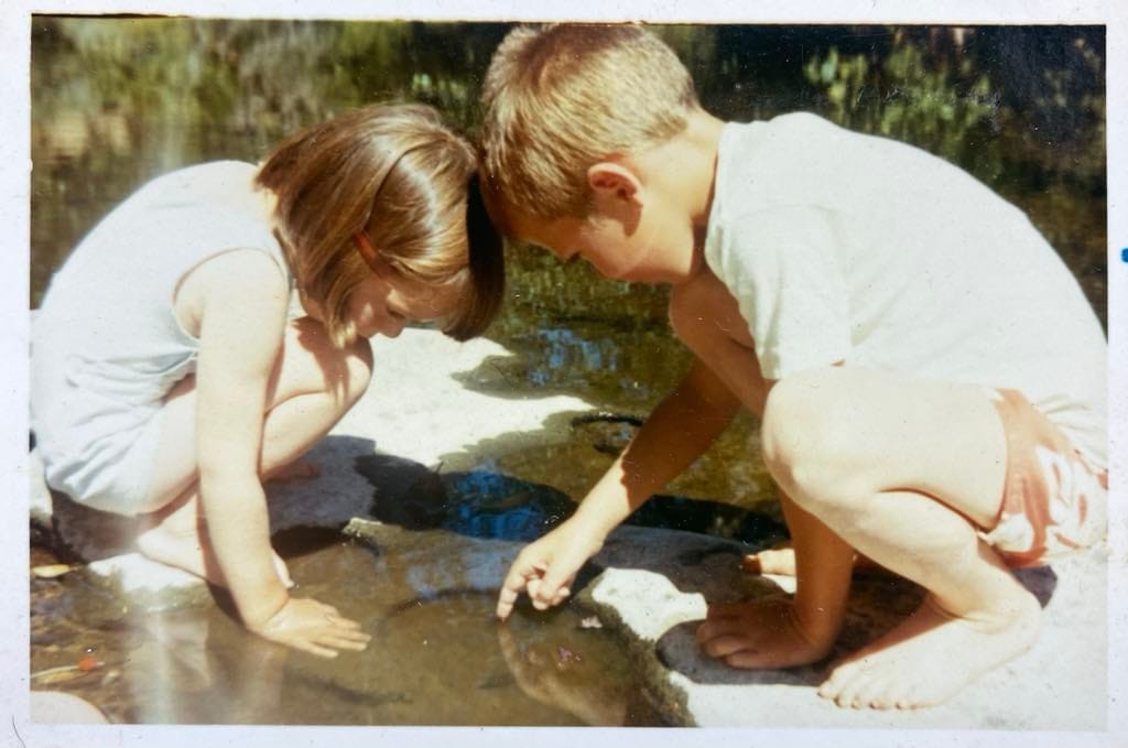 David Lukas at an early age