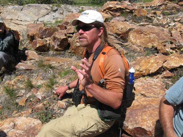 David Lukas teaching