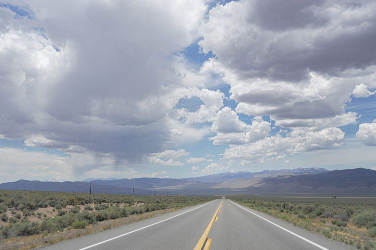Highway in the Great Basin