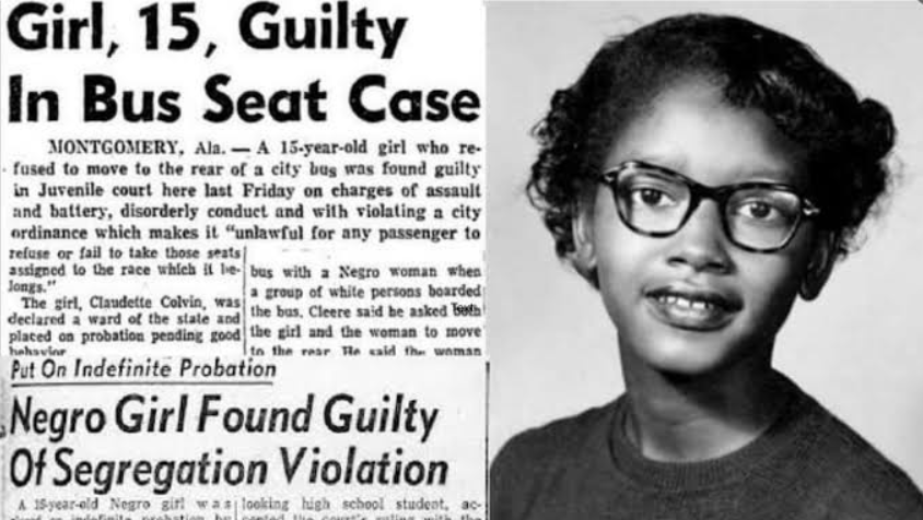 Claudette Colvin: The Schoolgirl Who Refused to Stand