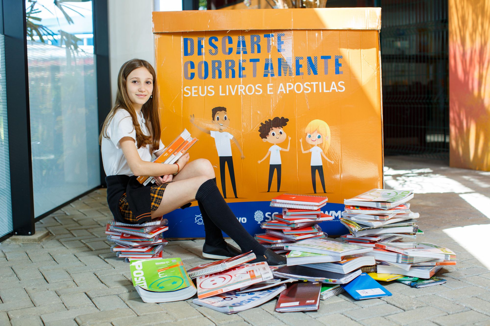 O que fazer com cadernos e livros usados?