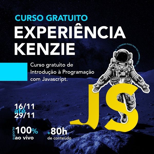 Kenzie Academy lança curso gratuito de Introdução à Programação