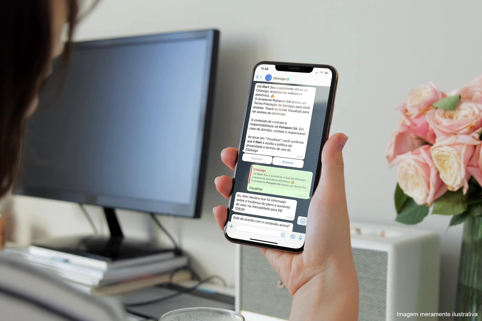 Clicksign mira mercado de enterprises e lança solução para aceite de acordos via WhatsApp