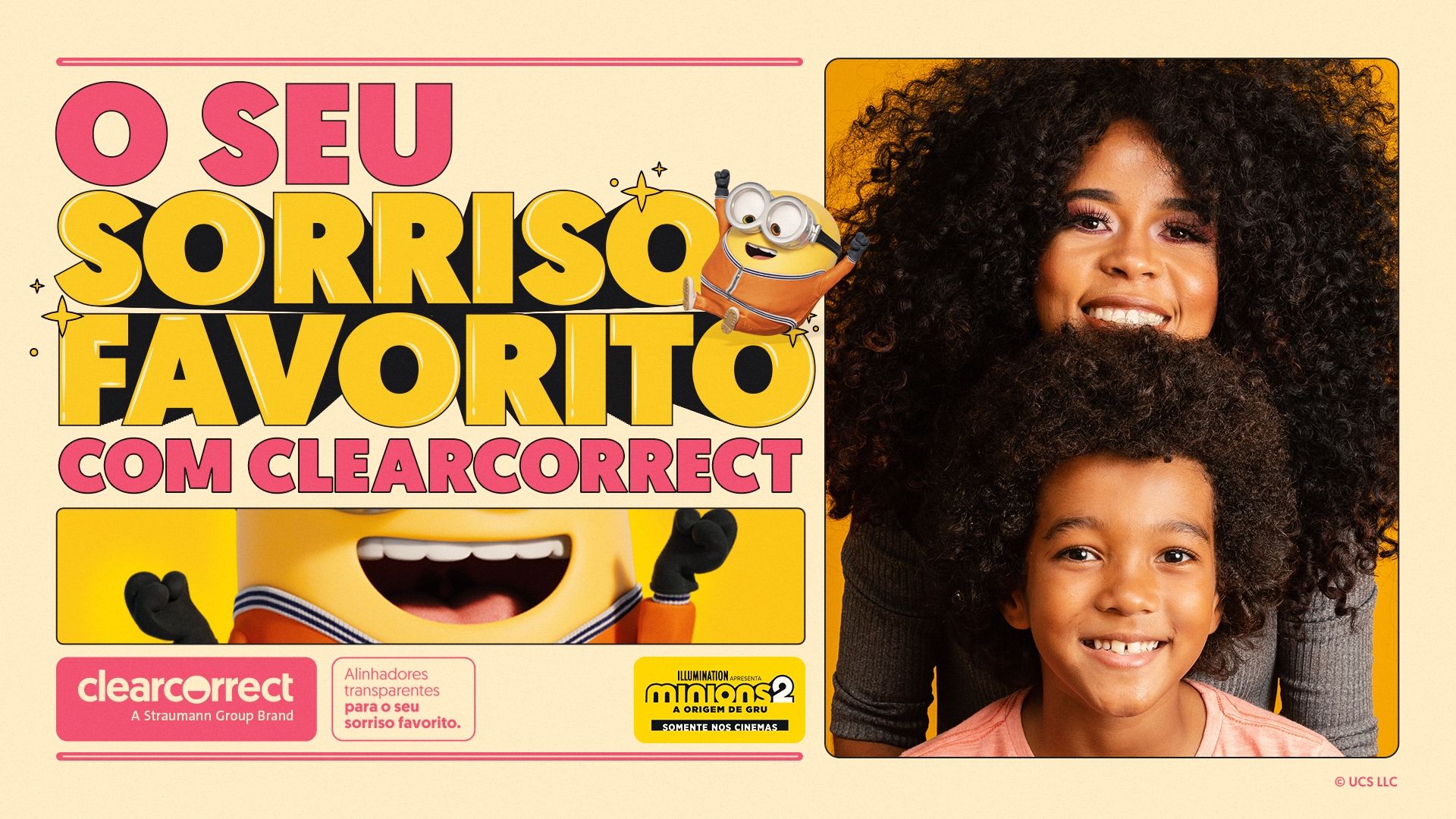 ClearCorrect fecha parceria com Universal Pictures em campanha de lançamento do novo filme dos Minions