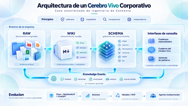 Cerebro empresarial: cómo activar lo que ya sabe tu empresa