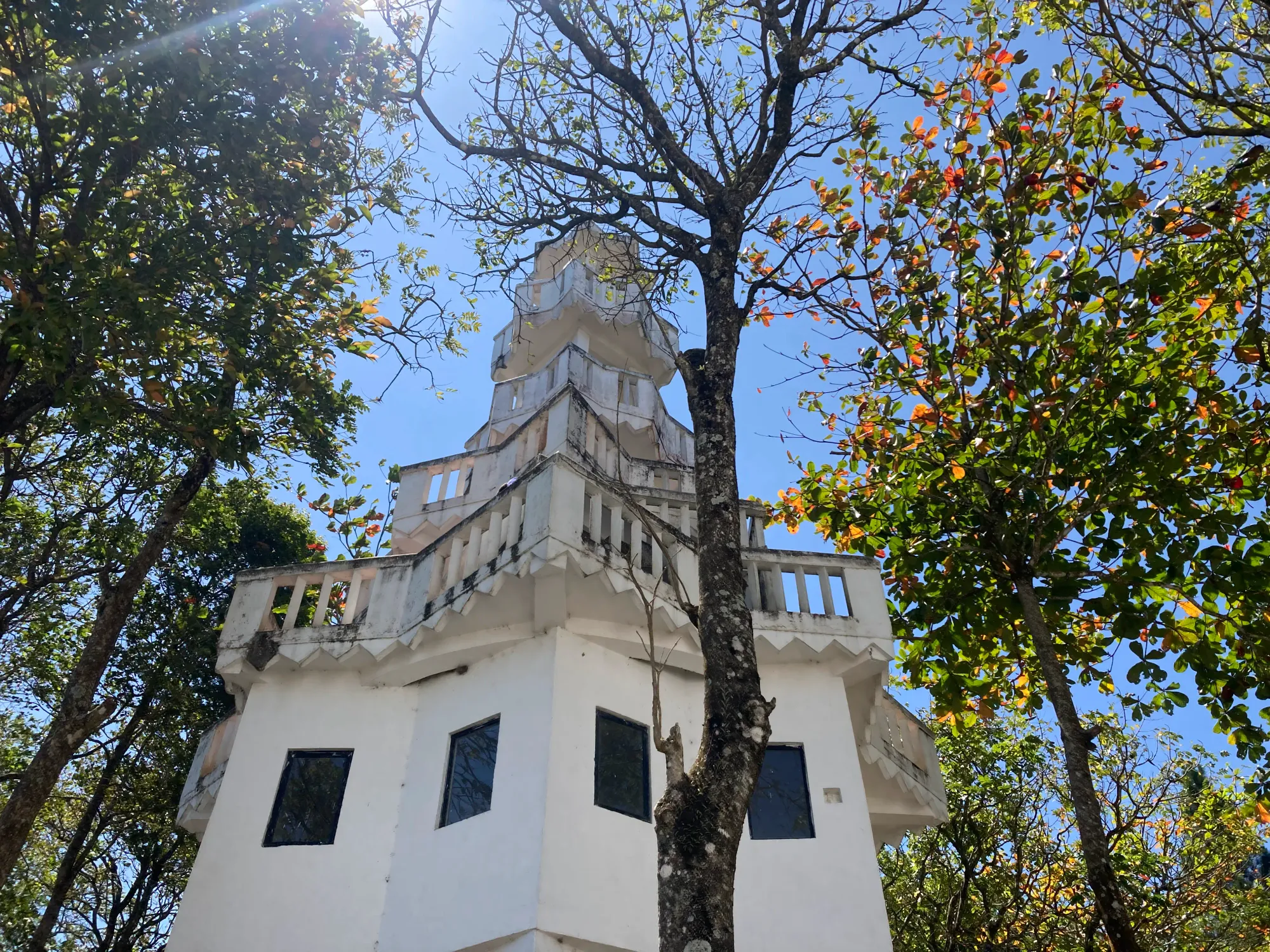 A smaller tower at Ambuluwawa, Sri Lanka