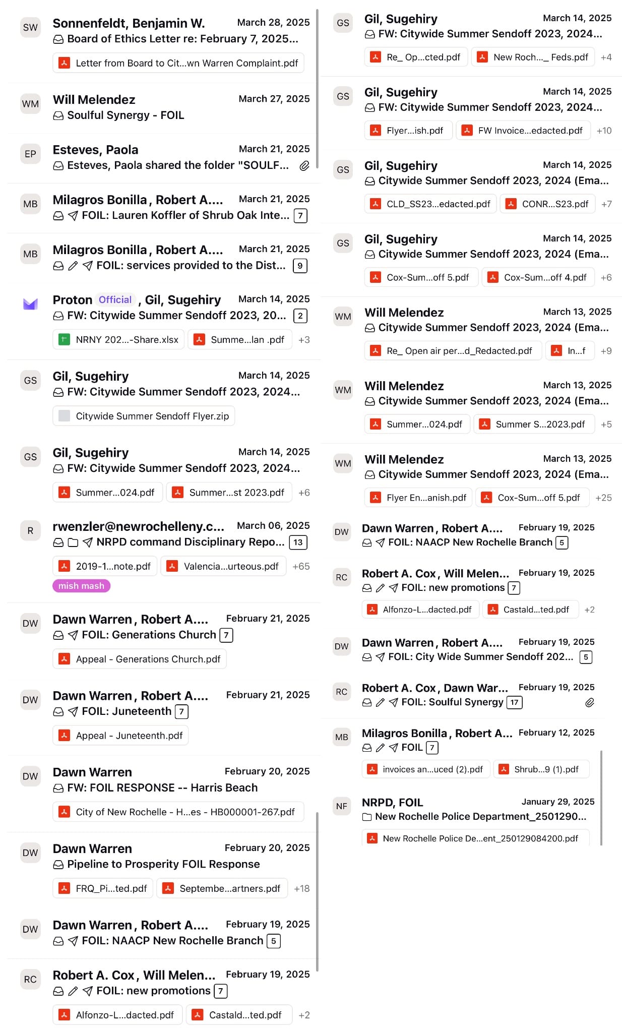 My inbox is currently full!