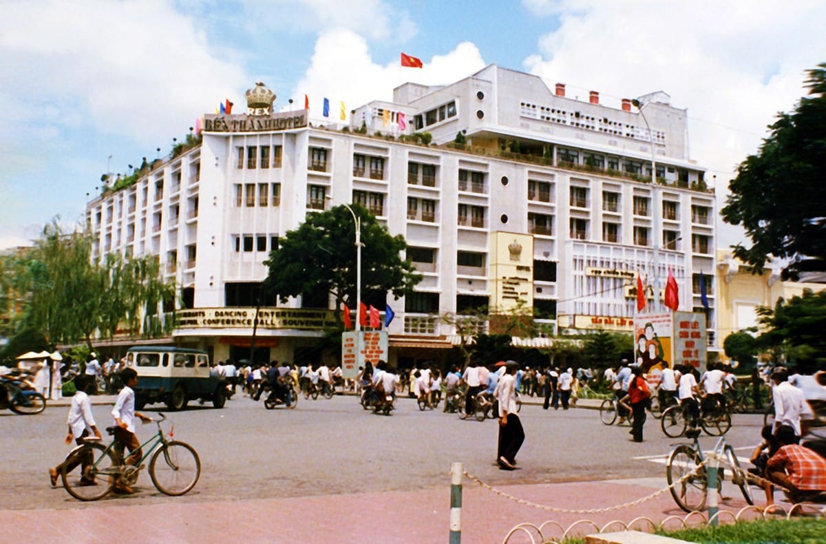 Rex Hotel located in District 1 near the Ho Chi Minh City Hall and Nguyen Hue Boulevard, is a historic luxury hotel and a central landmark in Saigon.