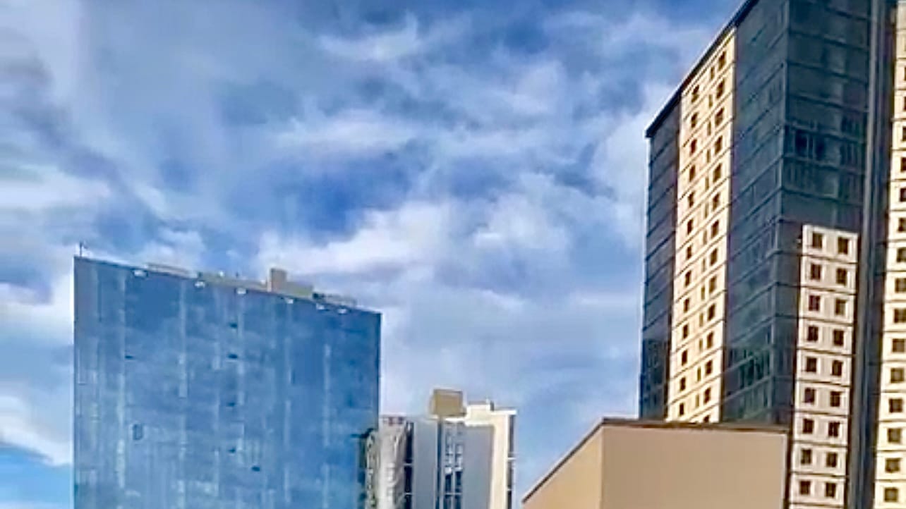 No cranes looking towards downtown from West Junction area (September 1, 2025)