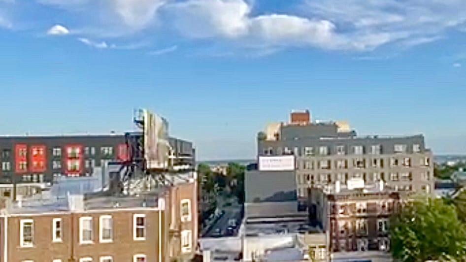 No cranes looking towards downtown from West Junction area (September 1, 2025)