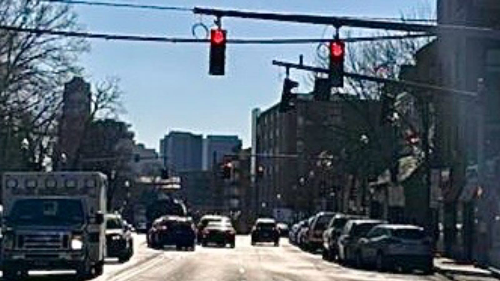 No cranes looking towards downtown from North Avenue and Eastchester Road (January 14, 2025)