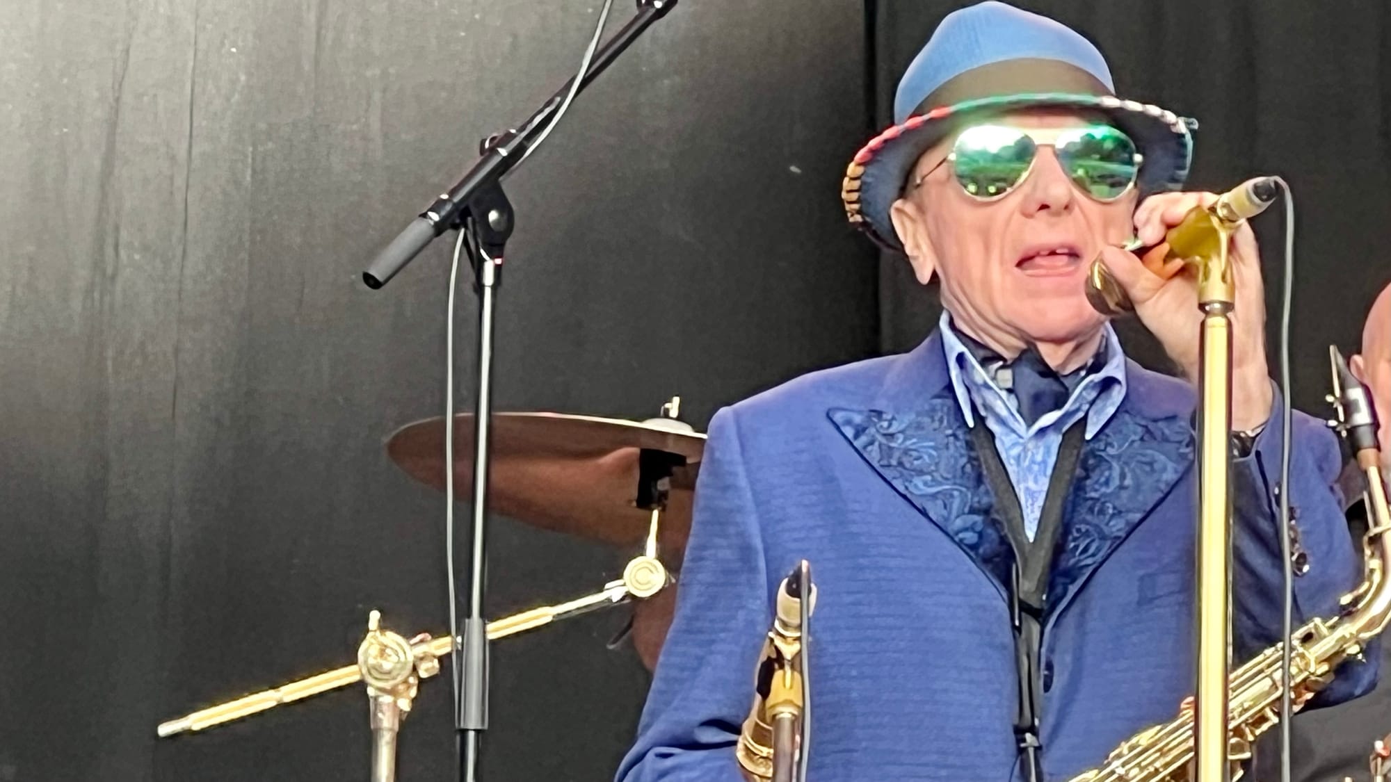Van Morrison at Iveagh Gardens in Dublin, Ireland on 4 July 2024.