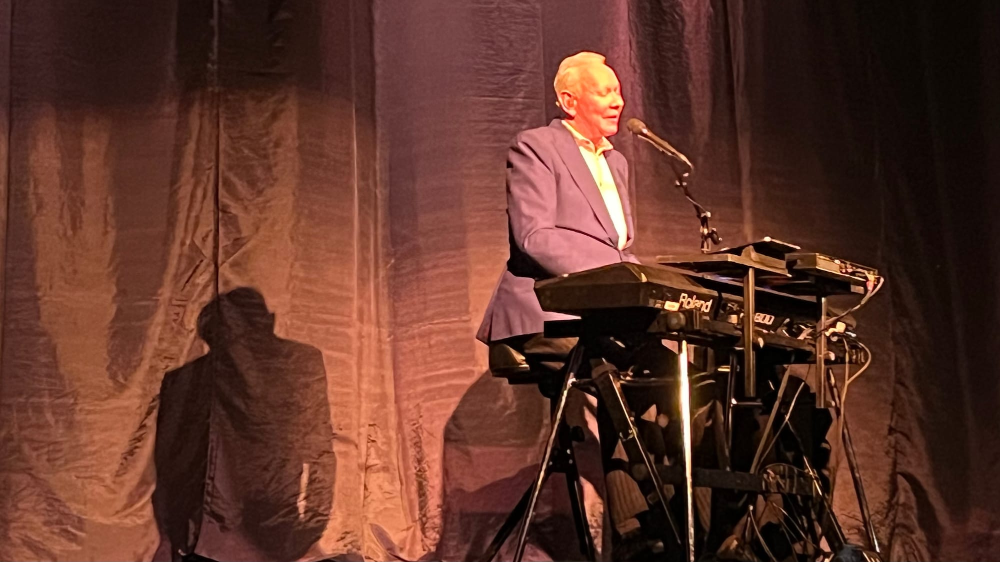 Joe Jackson at Olympia Theater in Dublin, Ireland on 21 October 2024.
