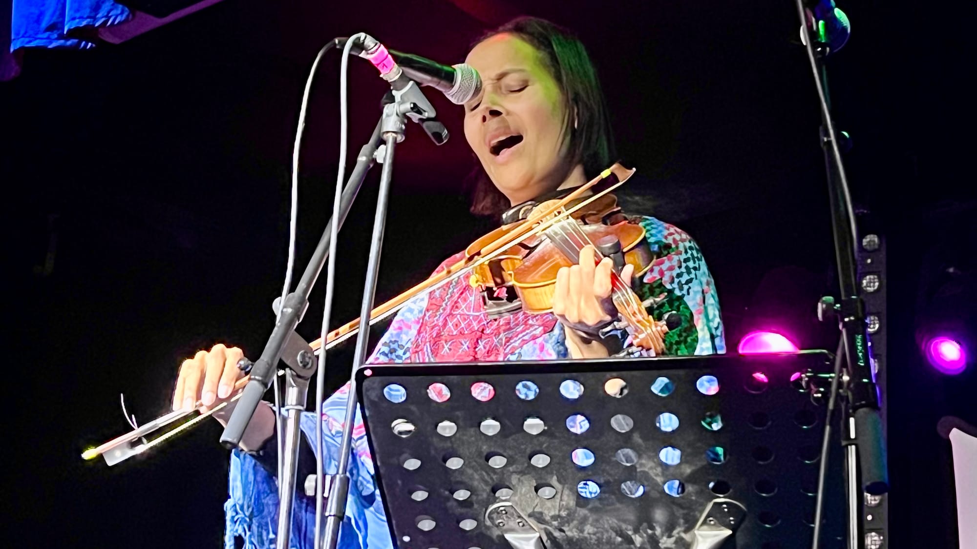 Rhiannon Giddens at Whelan’s in Dublin, Ireland on 16 December 2024.