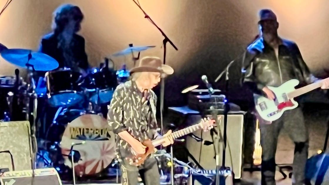 The Waterboys at 3Arena in Dublin, Ireland on 7 June 2025.