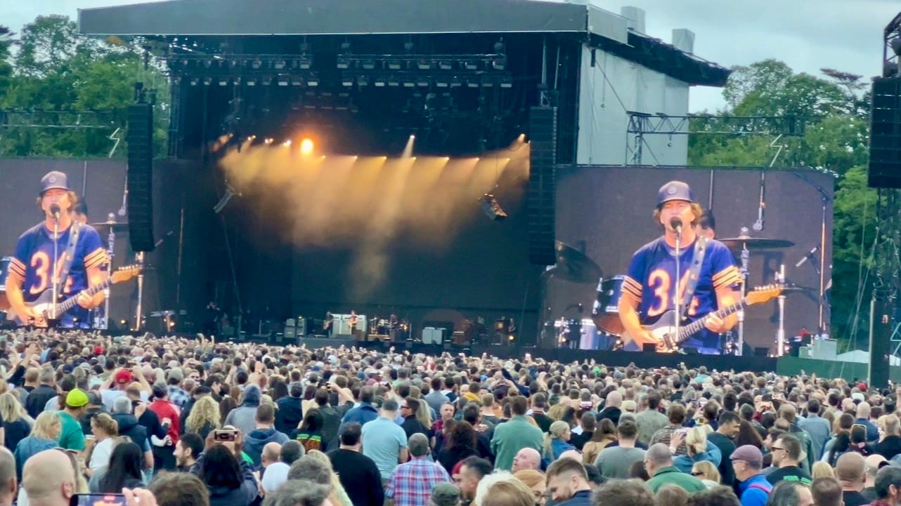 Pearl Jam at Marley Park in Dublin, Ireland on 22 June 2024.