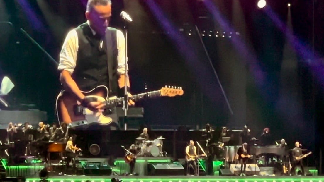 Bruce Springsteen at Croke Park in Dublin, Ireland on 19 May 2024.