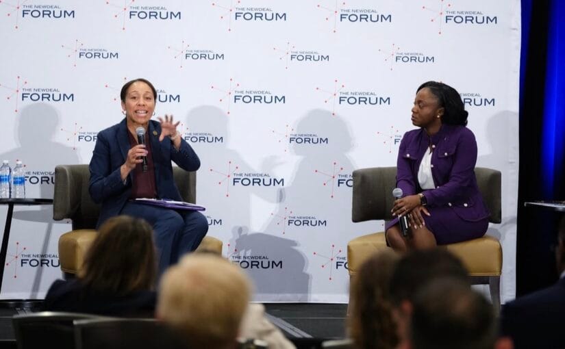 Mayor Ramos-Herbert speaks at the NewDEAL Forum Ideas Summit in Raleigh, North Carolina (May 2026)