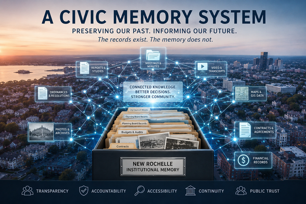 A Civic Memory System: A Pilot Project in New Rochelle With National Implications