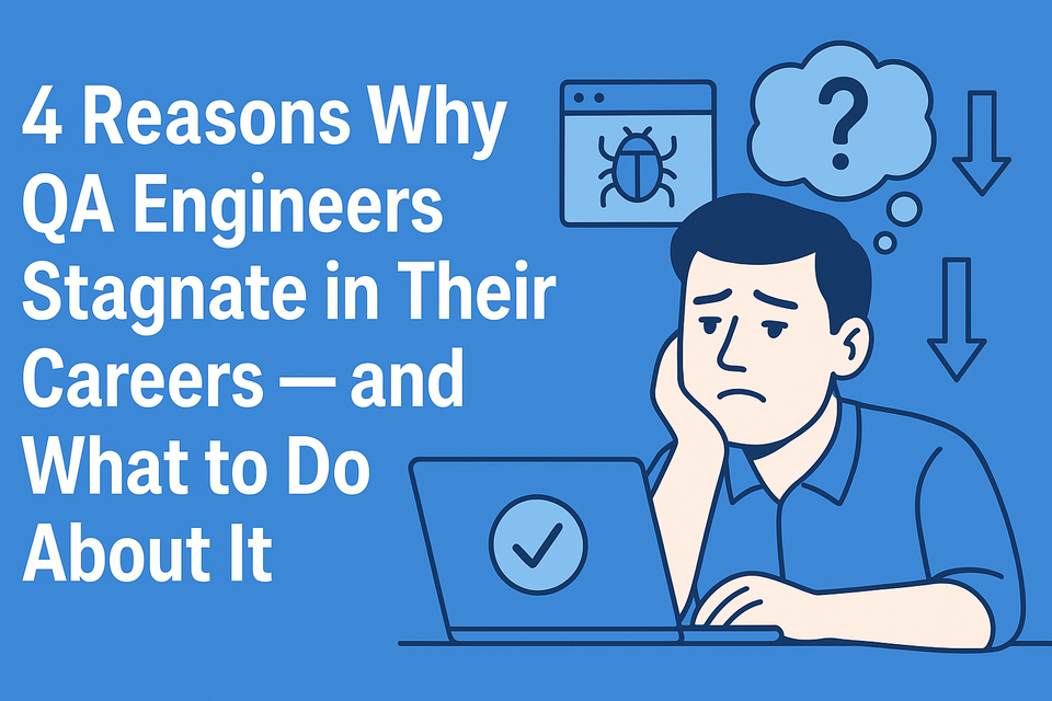 4 Reasons Why QA Engineers Stagnate in Their Careers — and What to Do About It