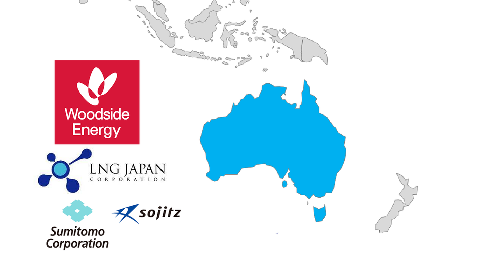 Australia M&A - Sumitomo & Sojitz agree to acquire 10% stake in Scarborough from Woodside