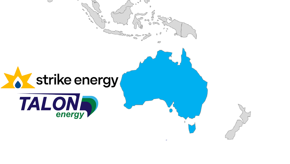 Australia M&A - Strike Energy to acquire Talon Energy