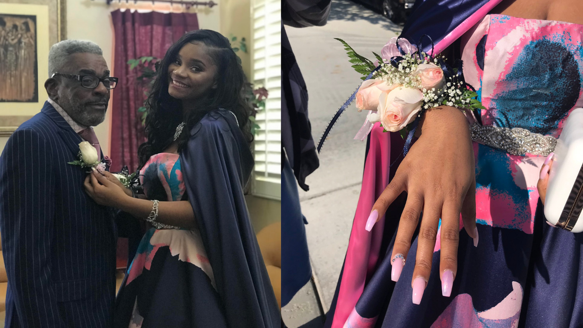 High School Senior Brings Her Grandfather as Prom Date