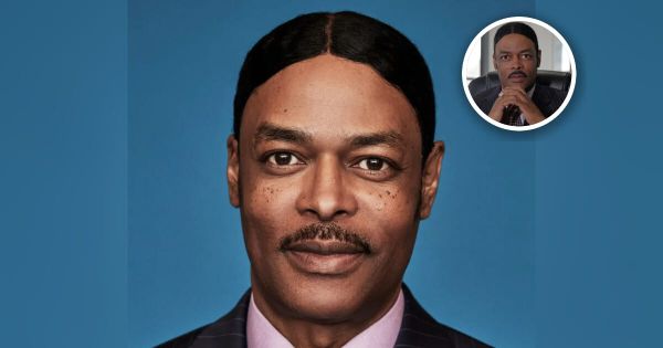 Isaac Wright Jr. standing confidently in a courtroom setting.