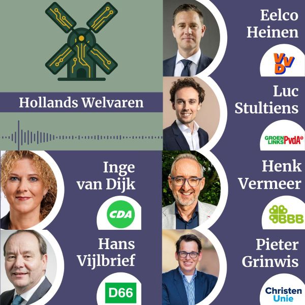 Luister naar de politieke podcast van Hollands Welvaren