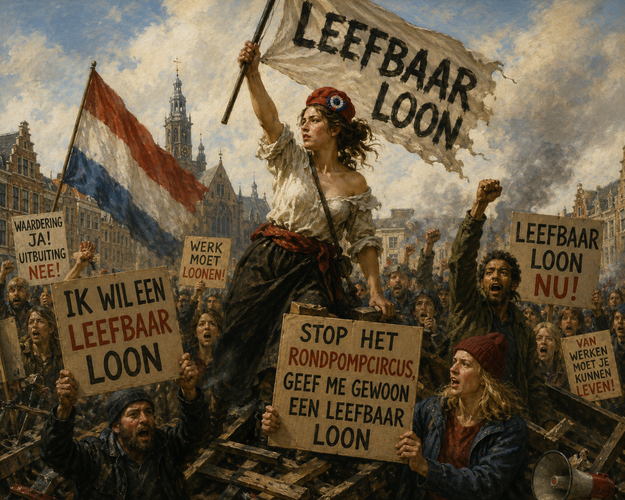 He vakbond, staak eens voor een leefbaar loon
