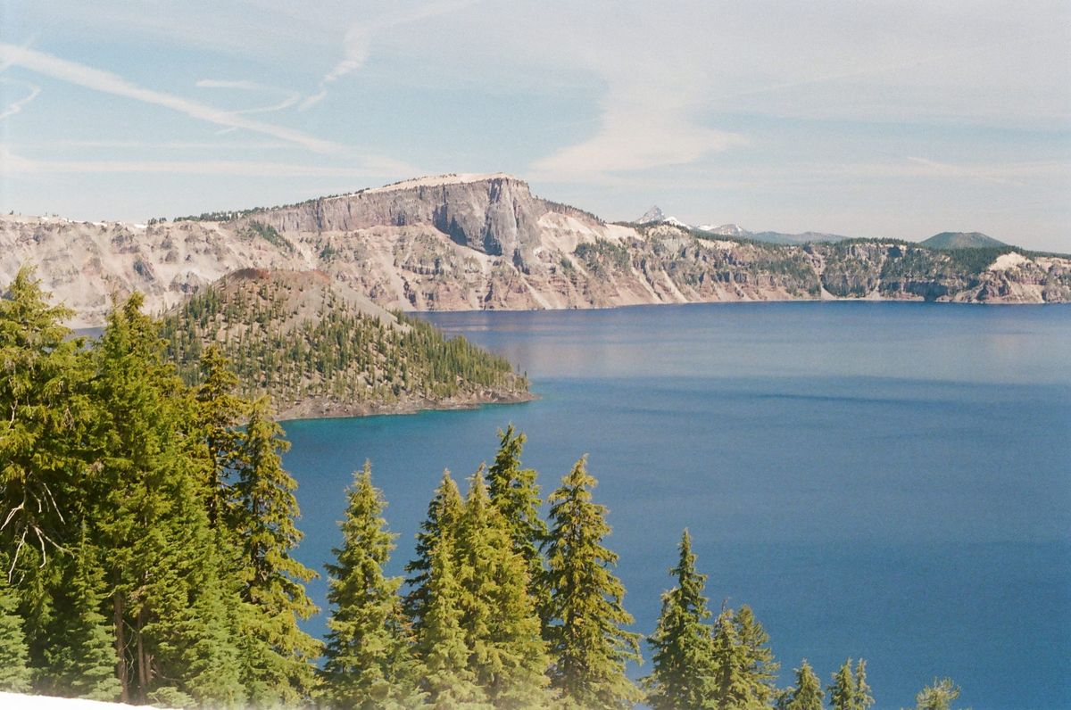Crater Lake and a Cave and Friends and a Big Tree!