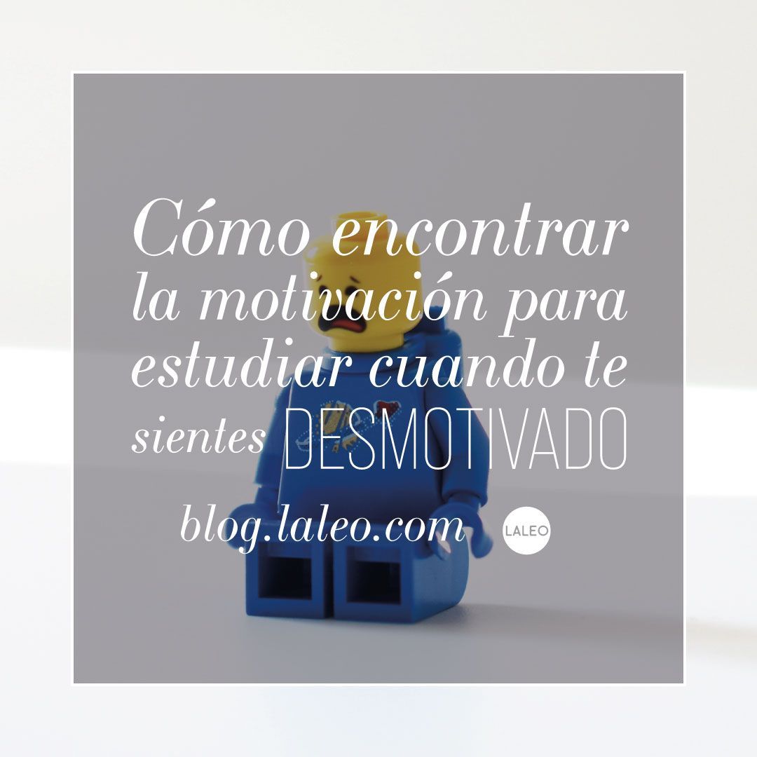 Cómo encontrar la motivación para estudiar cuando te sientes desmotivado