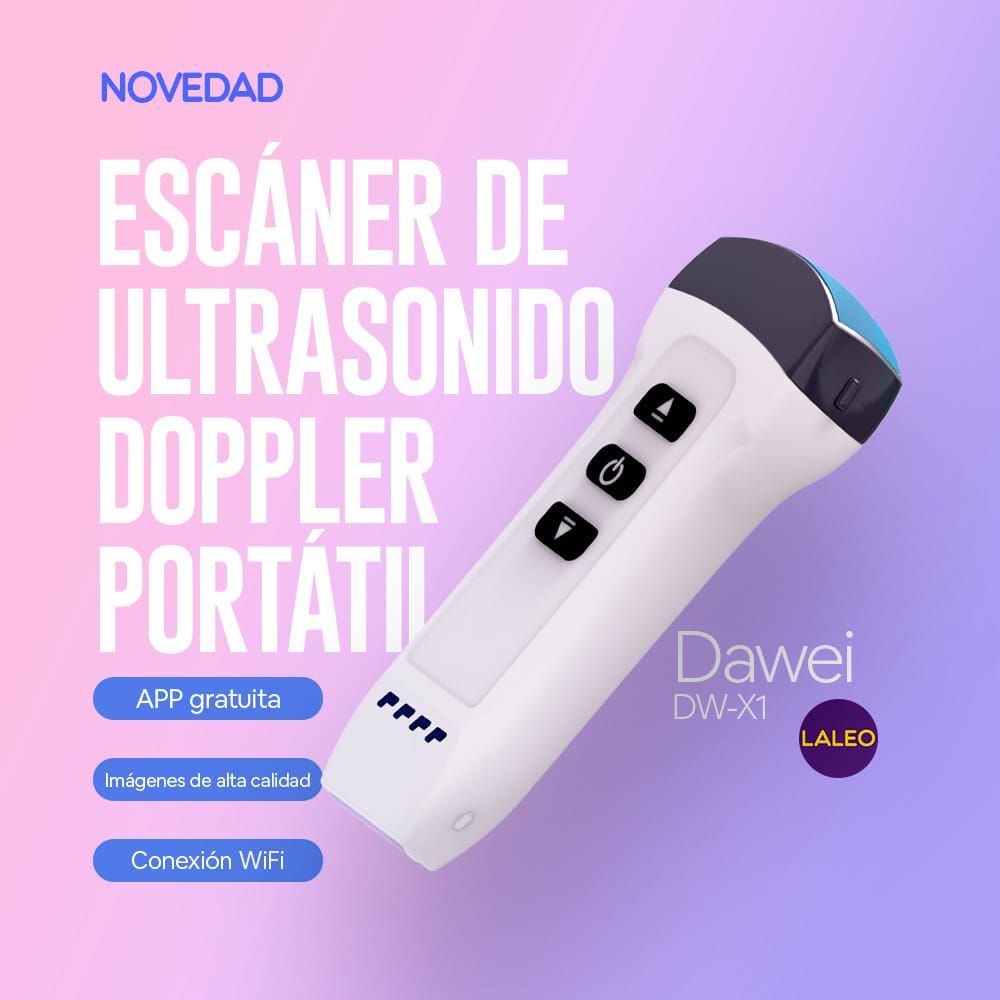 Cómo utilizar el escáner de ultrasonido Doppler portátil Dawei DW-X1: Guía paso a paso