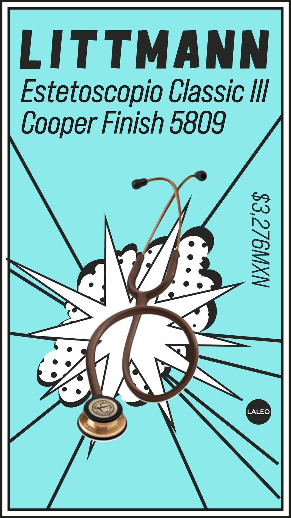 Estetoscopio Classic III Littmann Cooper Finish 5809