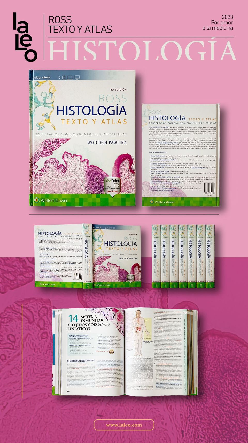 Ross. Histología: Texto y atlas