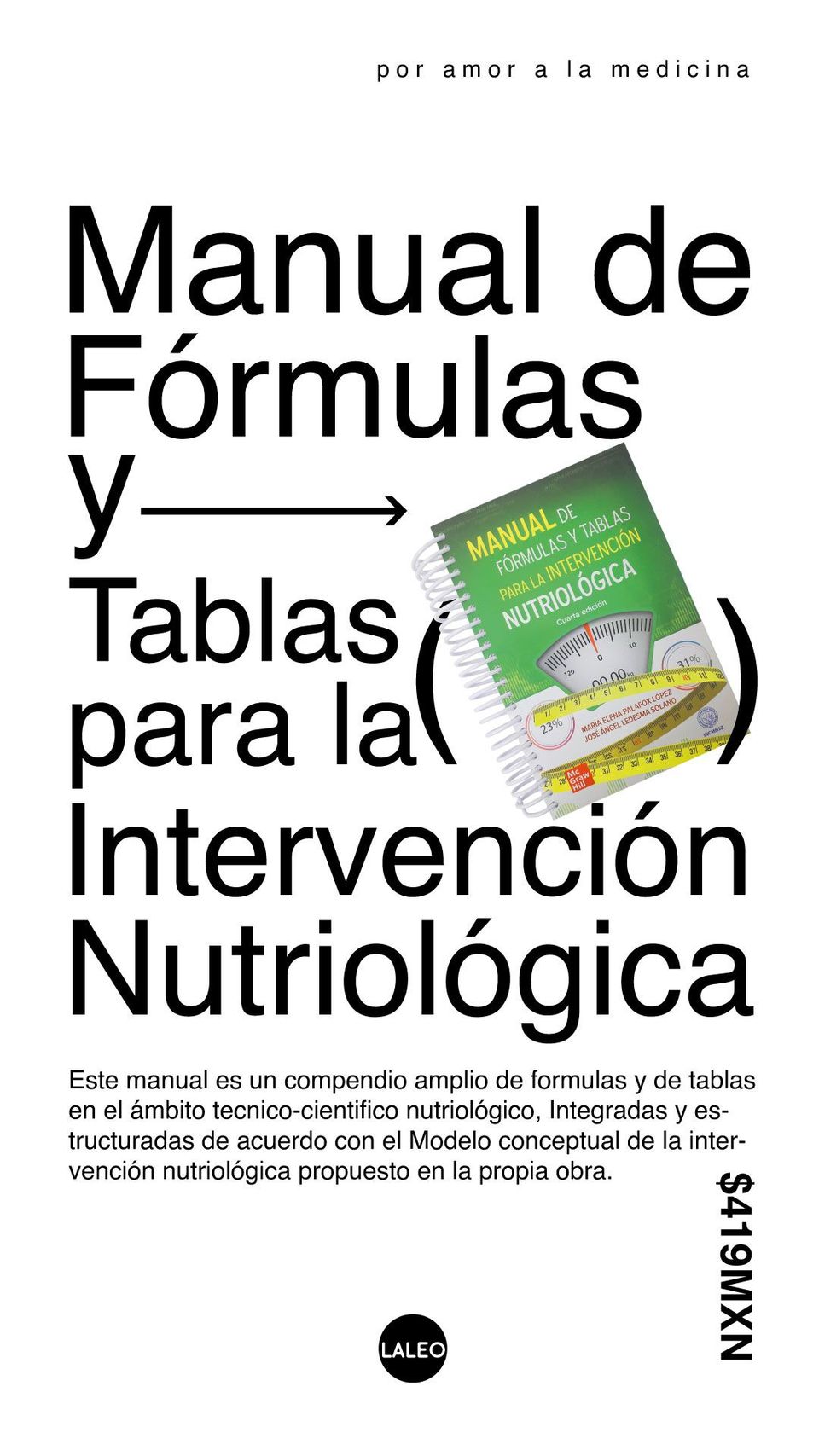 Manual de Fórmulas y Tablas para la Intervención Nutriológica